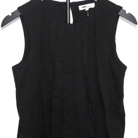 NWT Madewell Sleeveless Crewneck Bubble Hem Top – Women’s Size XXS - Picture 1 of 5